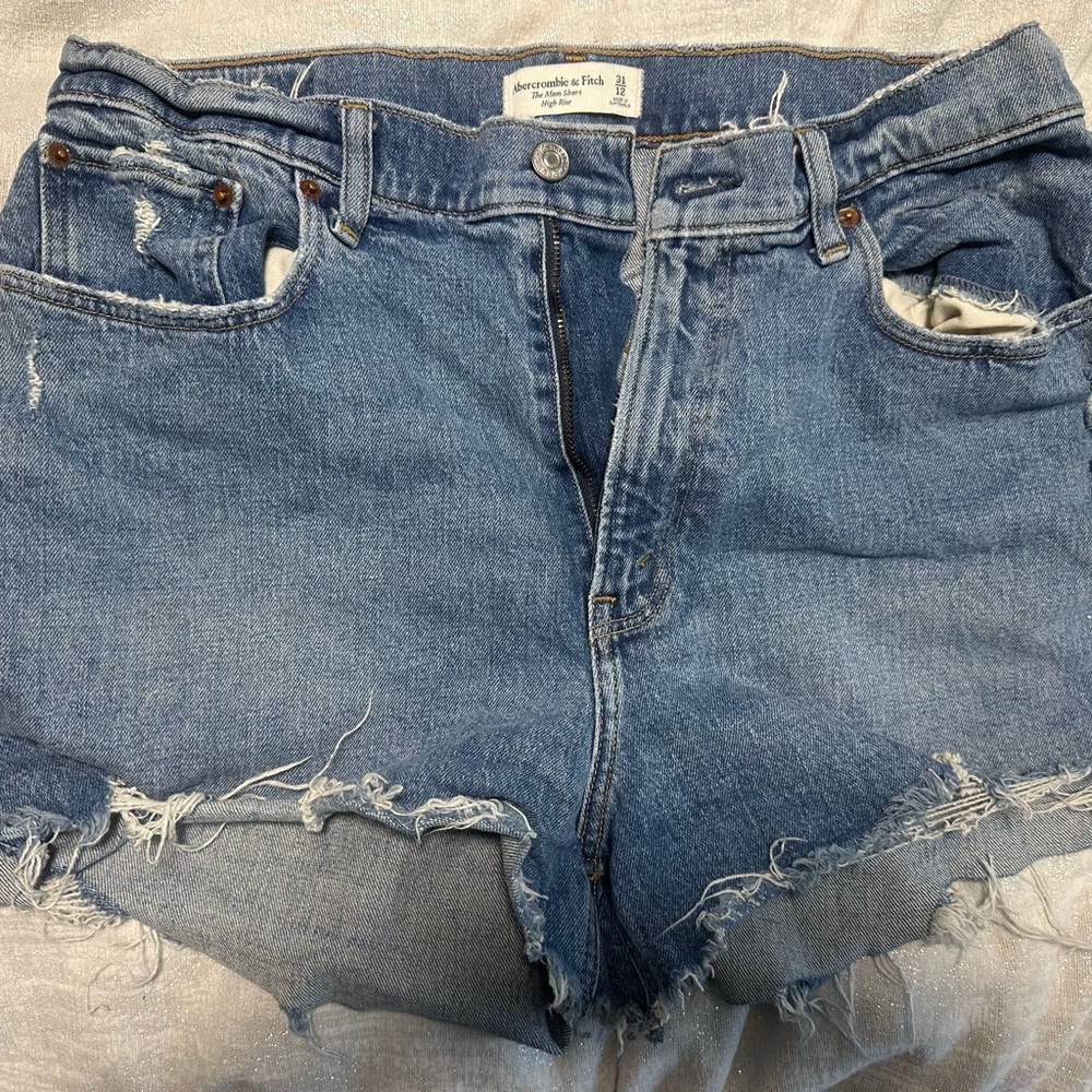 Abercrombie high rise shorts